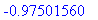 -.97501560